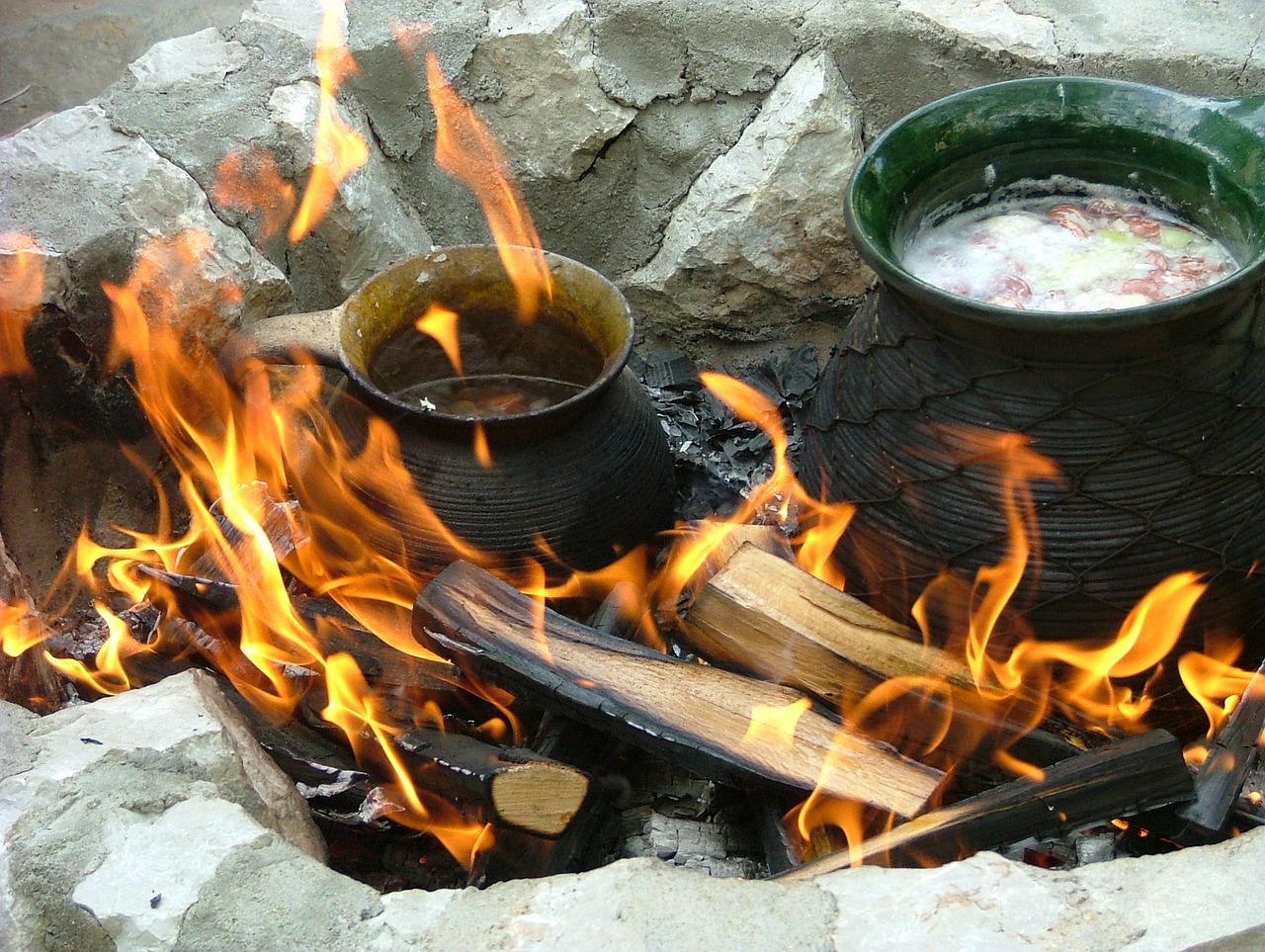fire cooking flame free photo