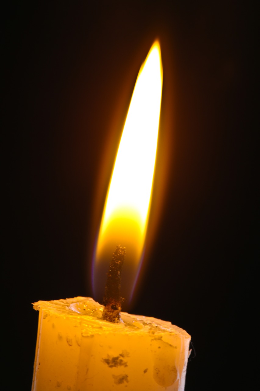 fire candle flame free photo
