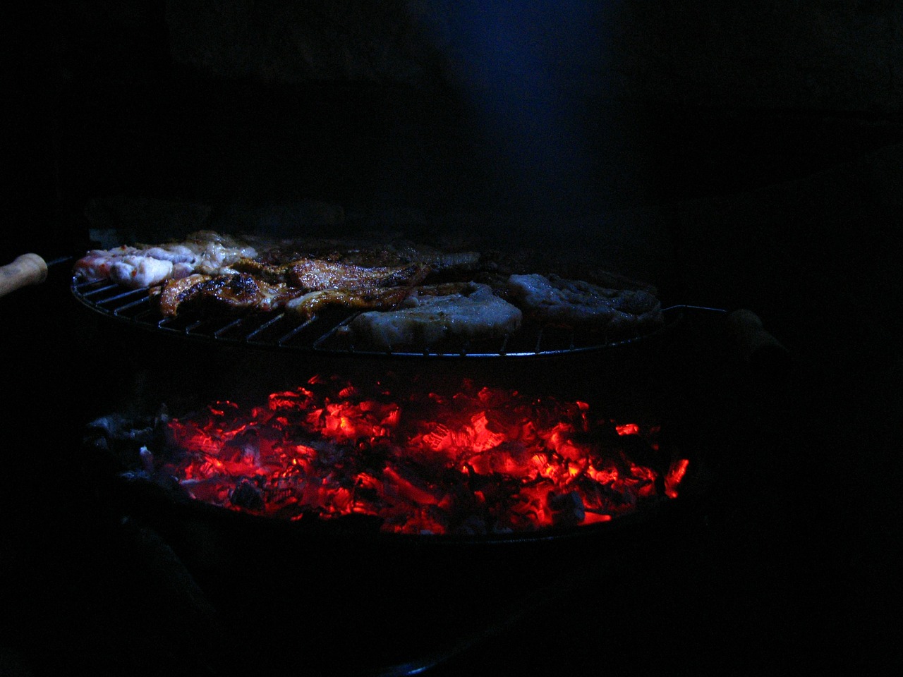 fire wood barbecue free photo