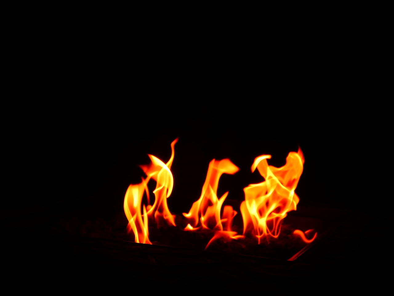 fire comfort family free photo