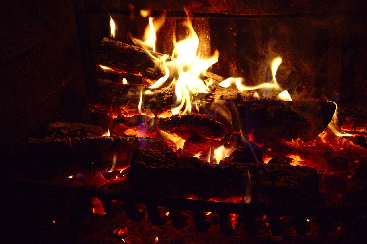 fire embers heat free photo