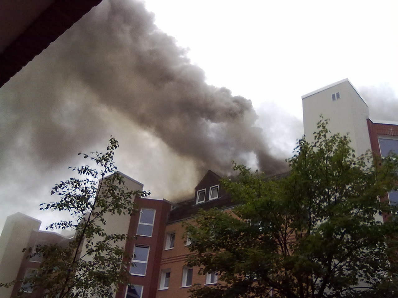 fire brand apartment fire free photo