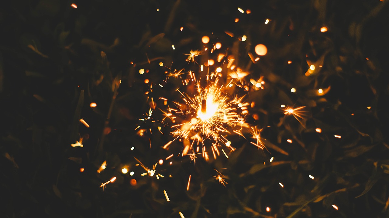 fire flames sparkler free photo