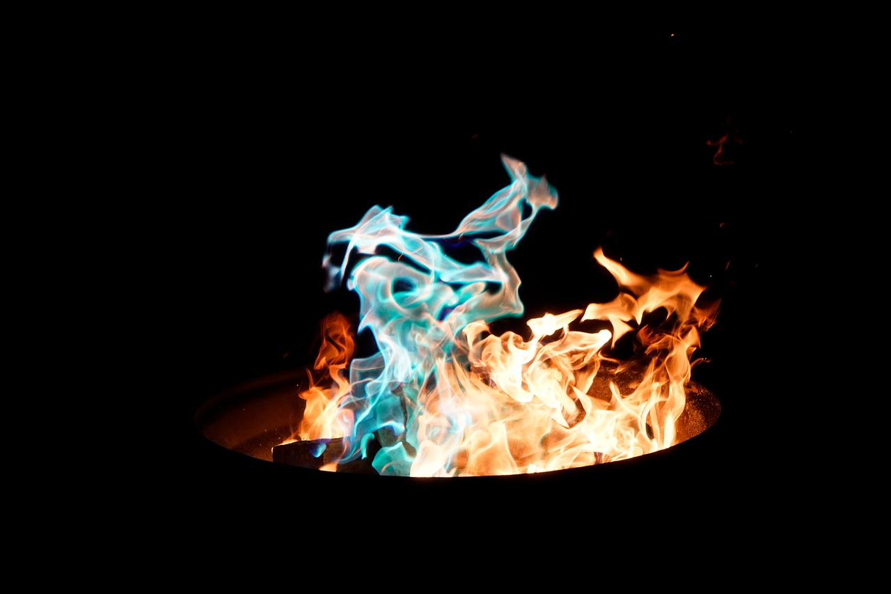 fire flame charcoal free photo