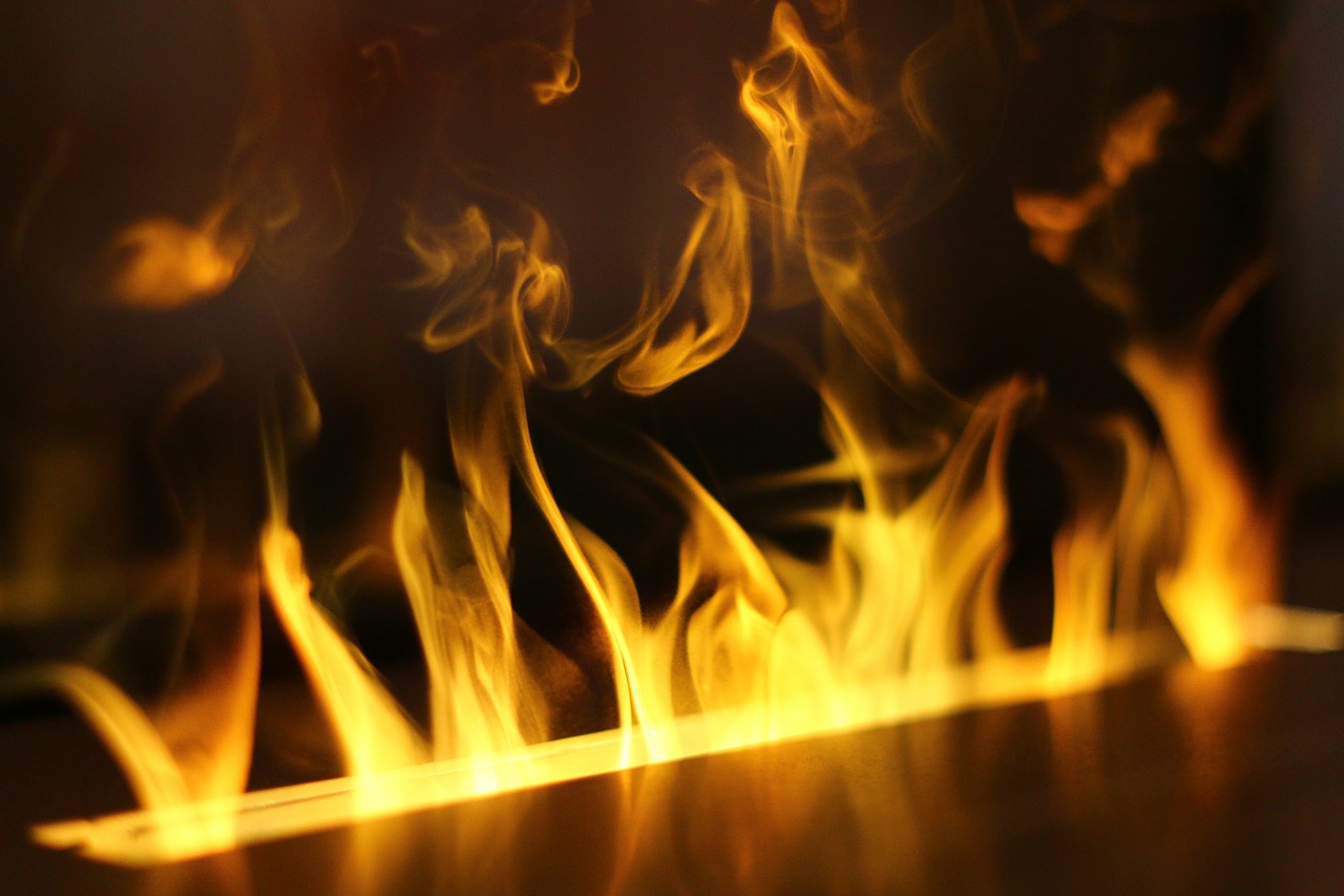 fire flame heat burn free photo