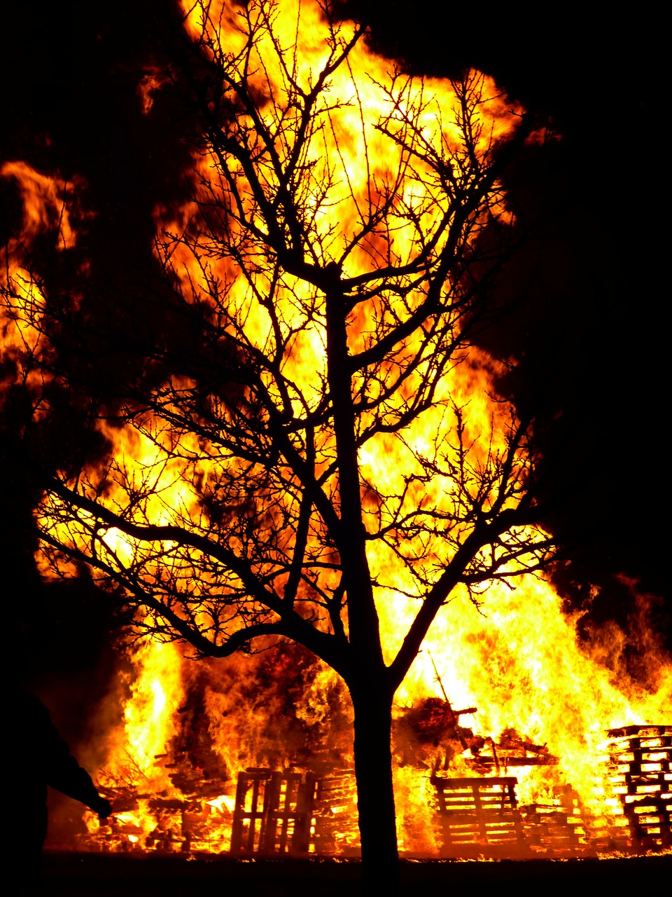 fire burn hell free photo