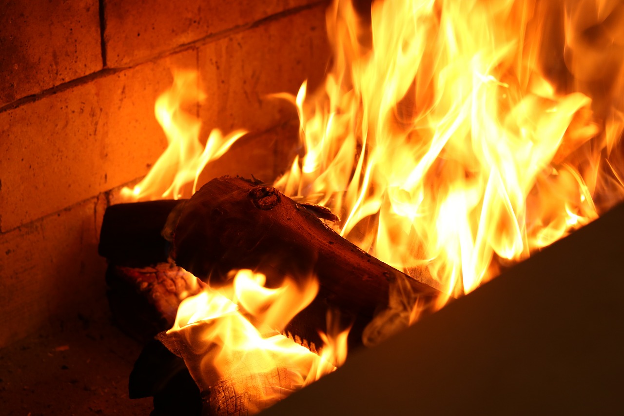 fire  fireplace  flame free photo
