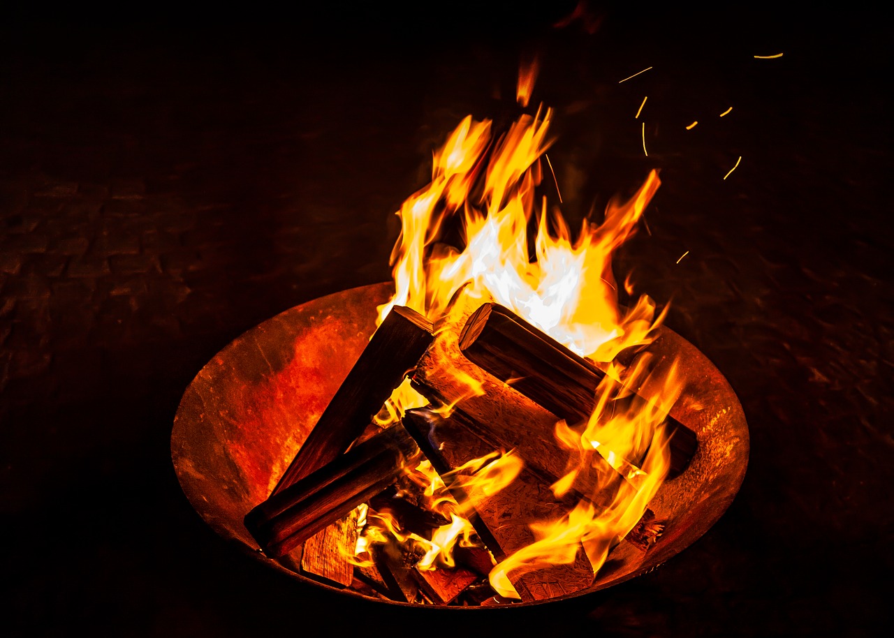 fire  fireplace  campfire free photo