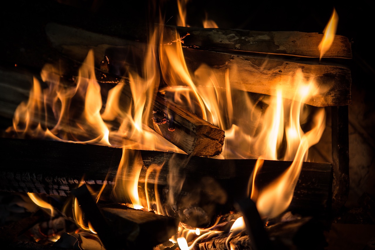 fire  fireplace  flame free photo