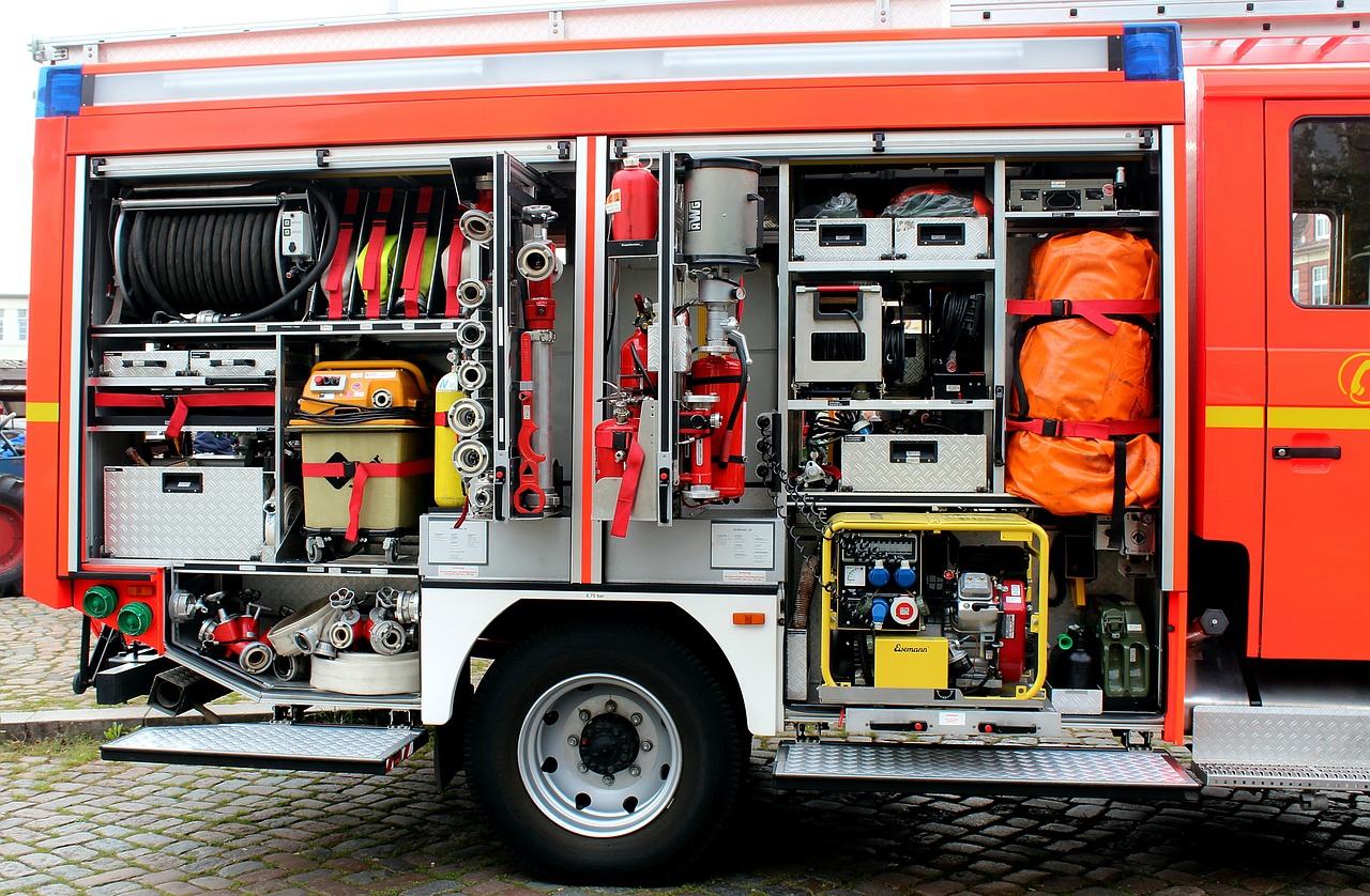 fire fire truck equipment free photo