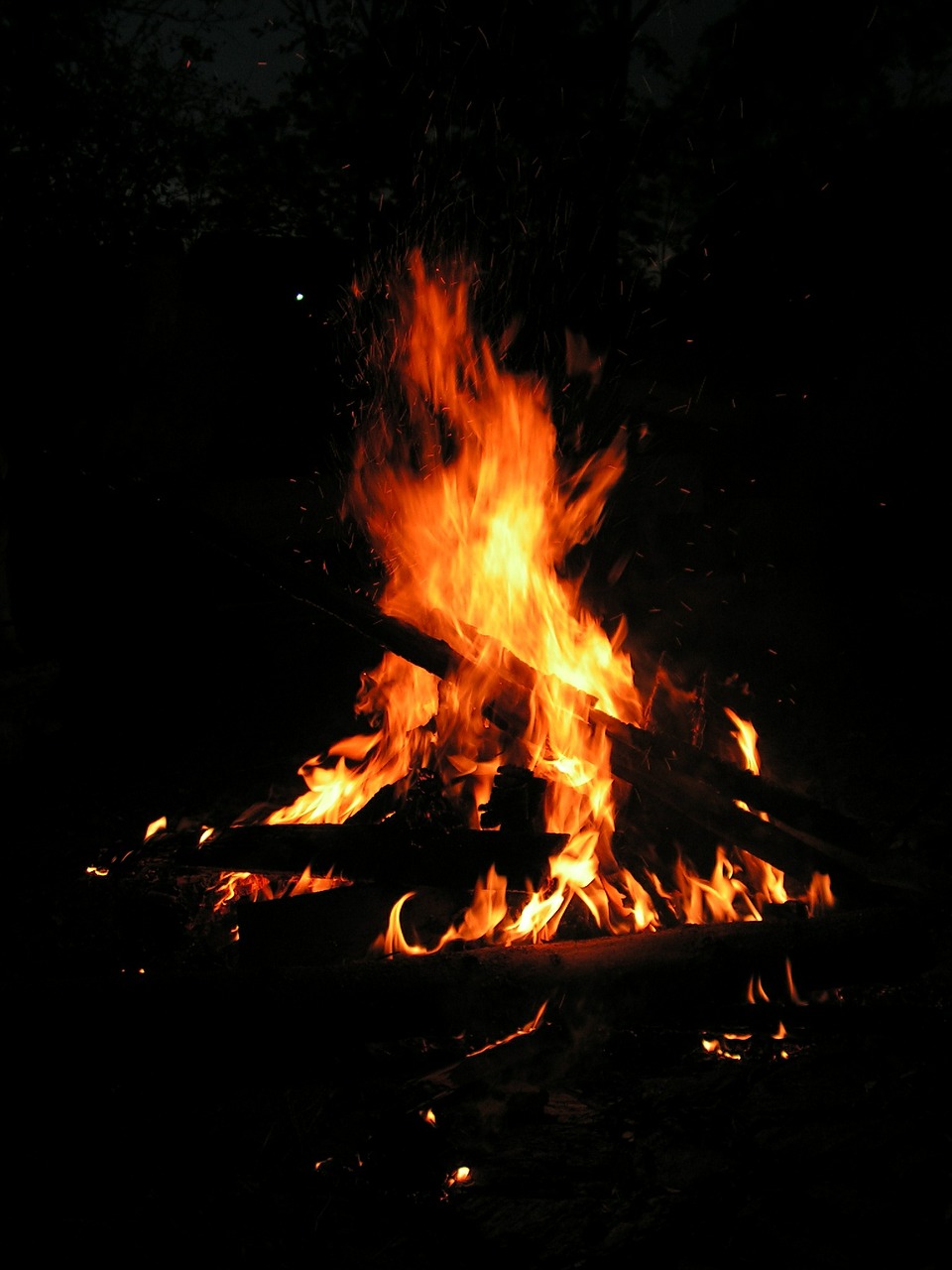 fire flames burning free photo