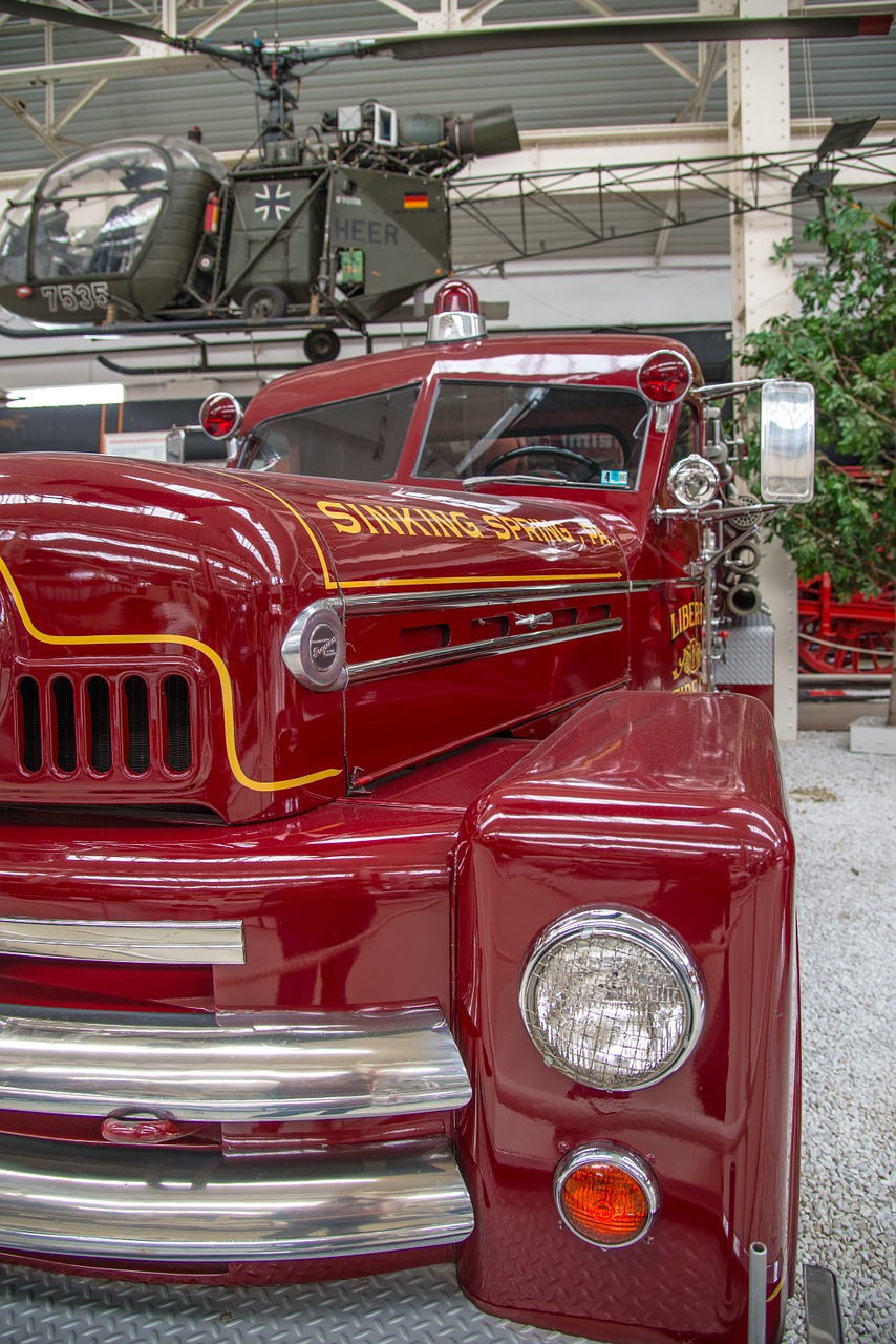 fire fire truck antique free photo