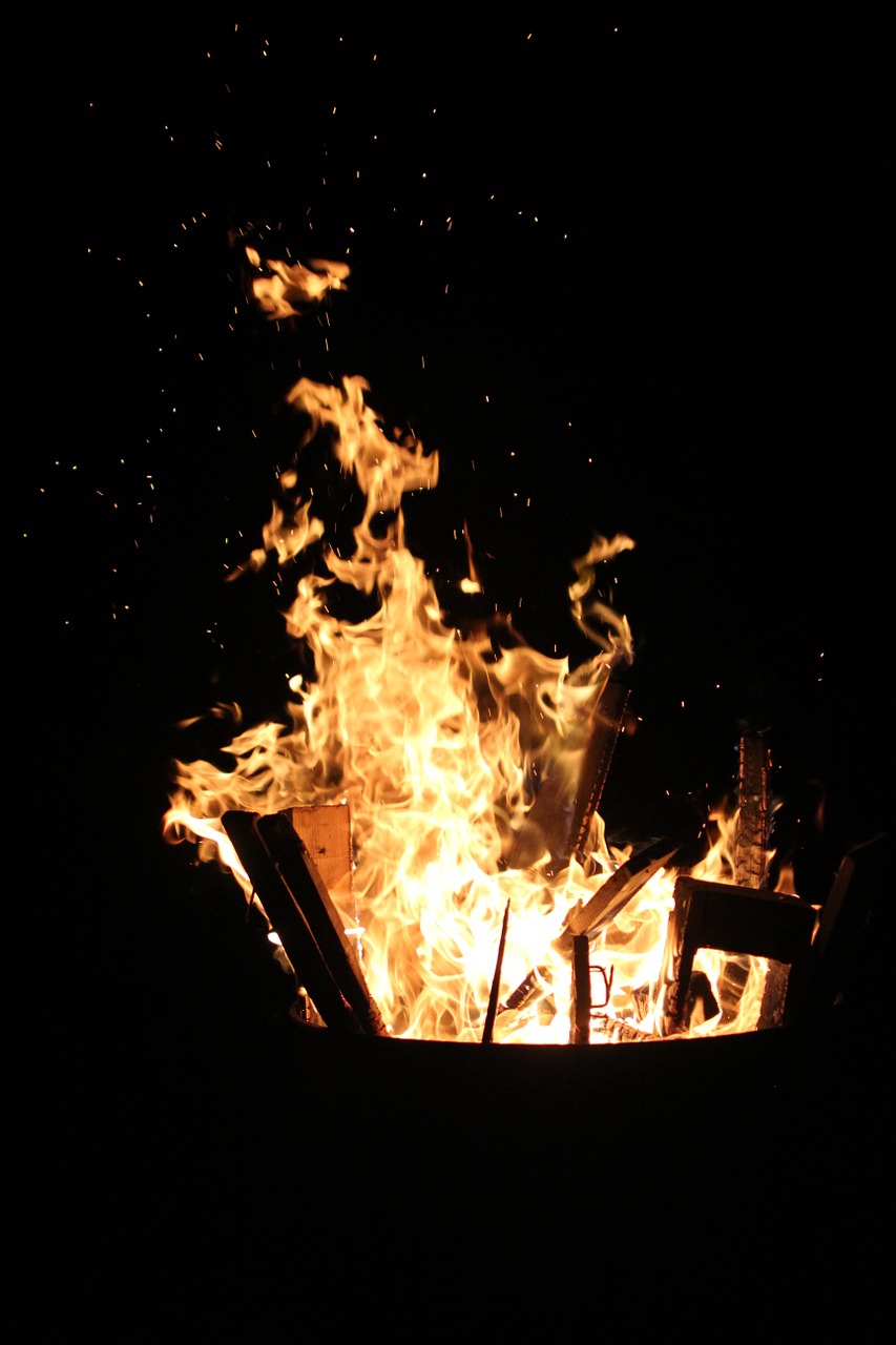 fire flame burn free photo