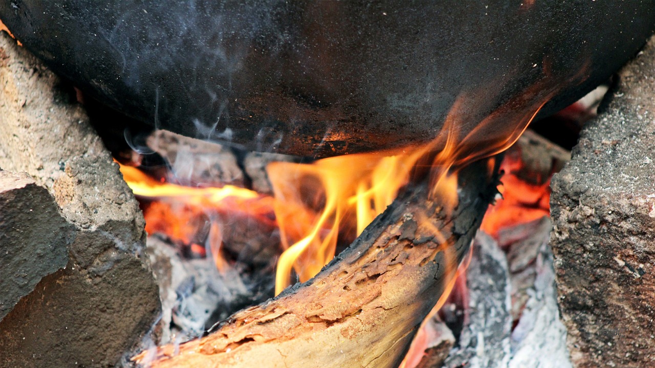 fire wood traditional free photo