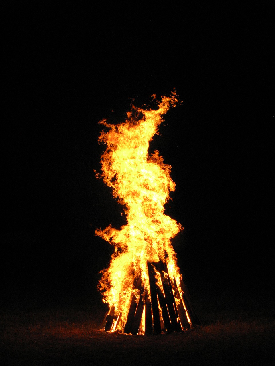 fire san juan bonfire free photo