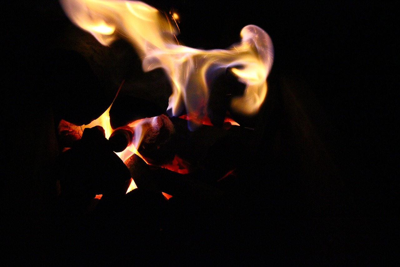 fire flame coal free photo
