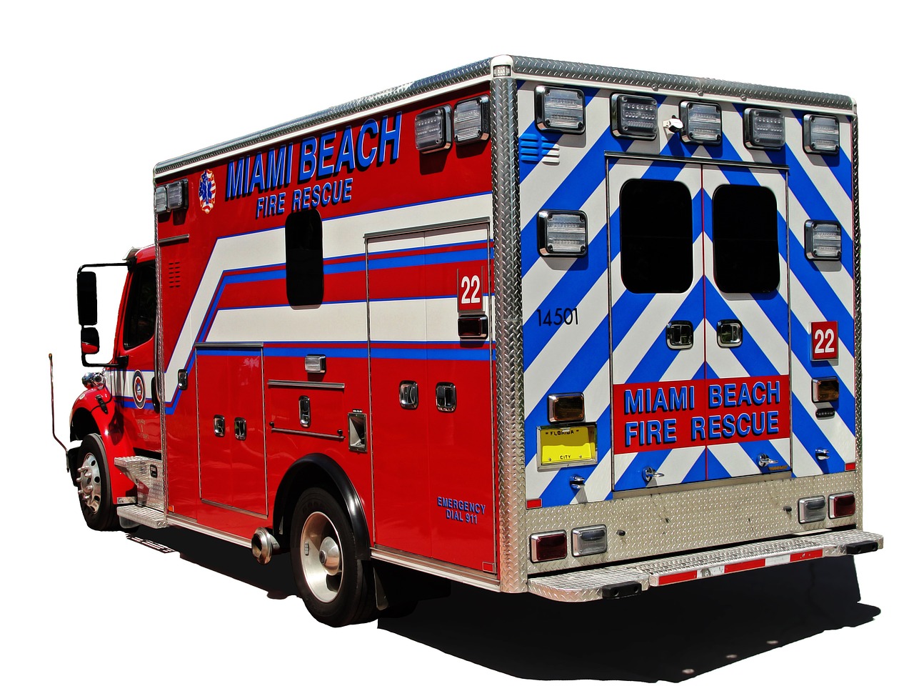 fire ambulance vehicle free photo