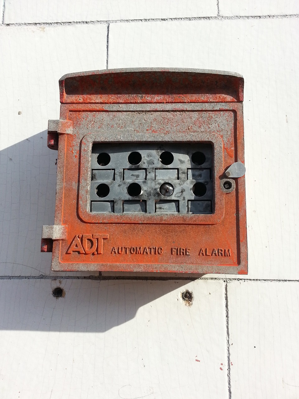 fire alarm old urban free photo