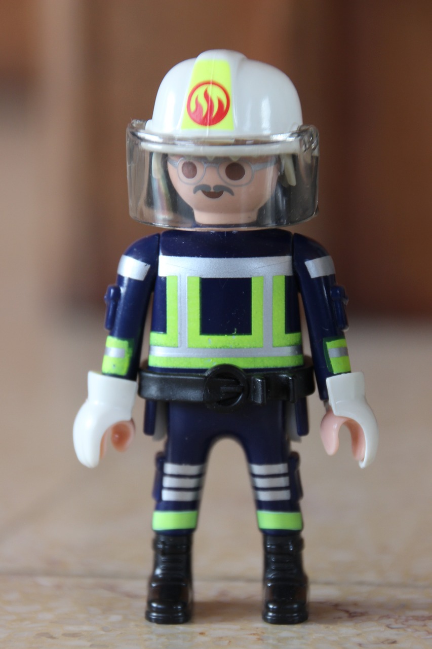 fire department toys playmobil free photo
