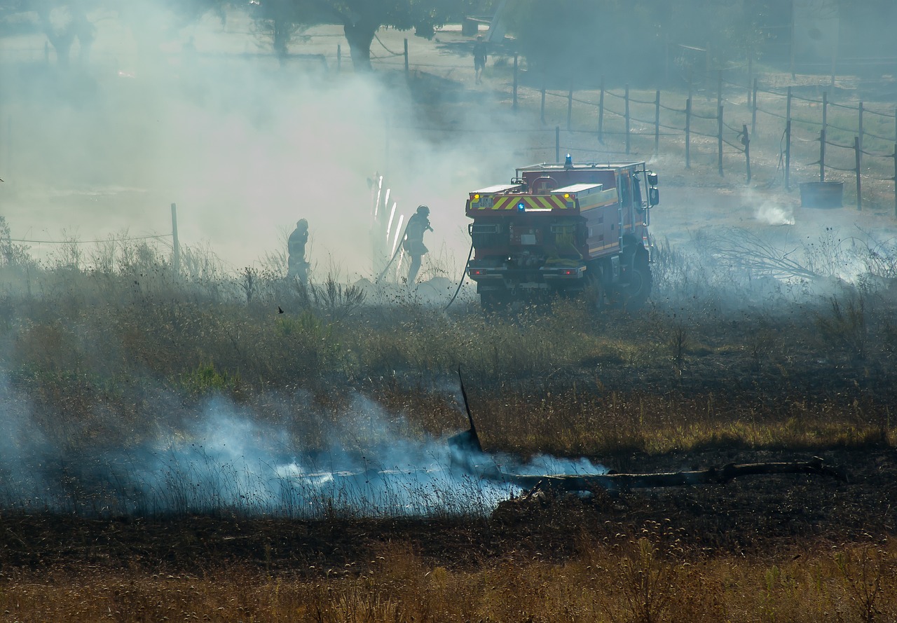 fire department fire smoke free photo