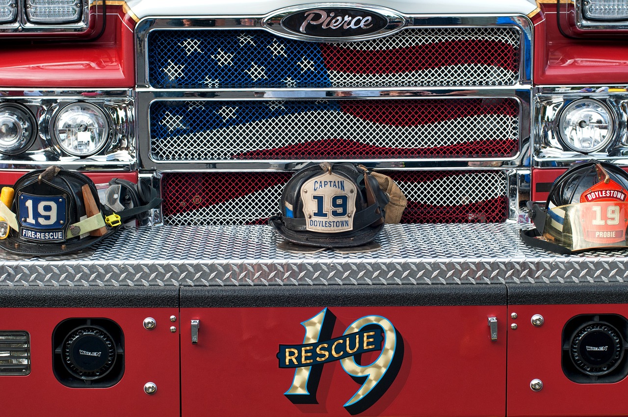 fire engine doylestown fire department free photo