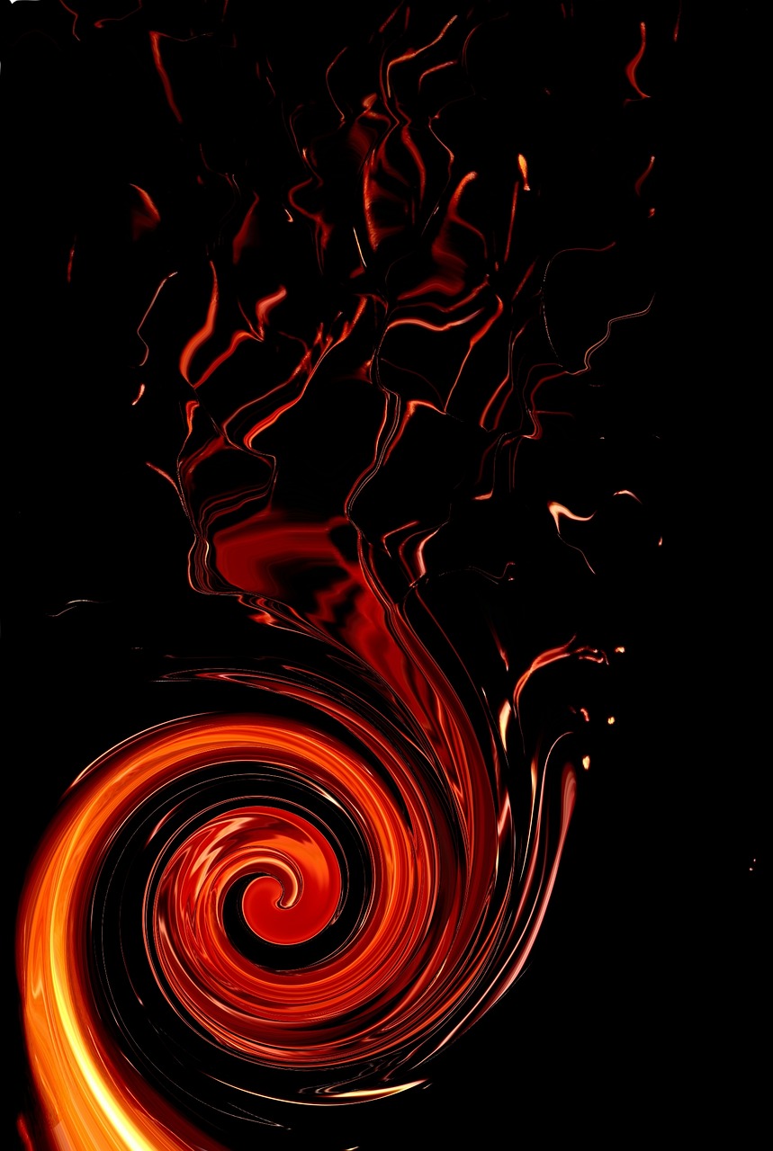 fire games wave abstract free photo