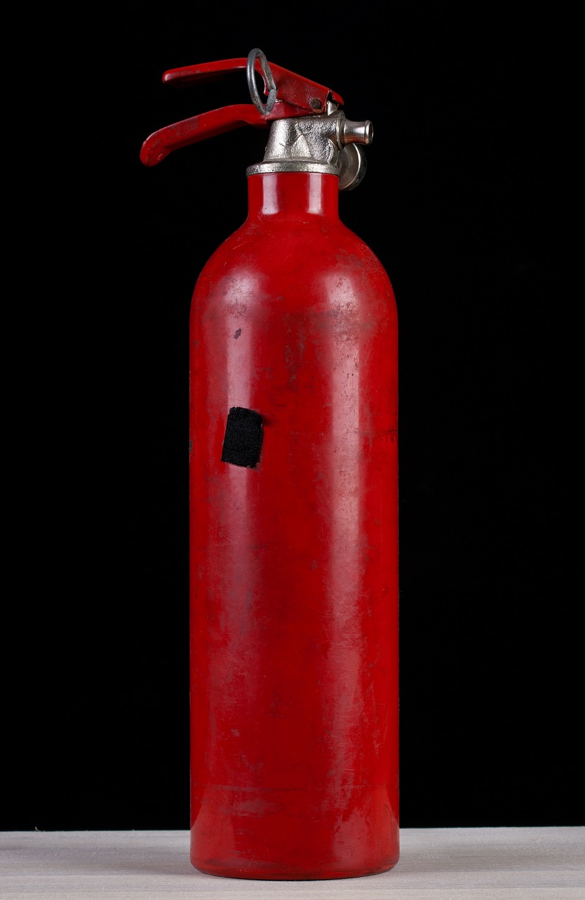 fire tube fire extinguisher old free photo