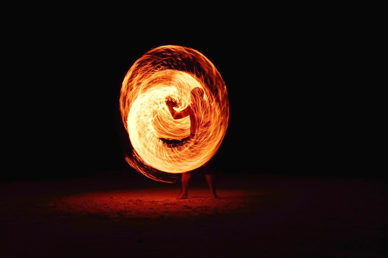 fireball ring of fire fire free photo