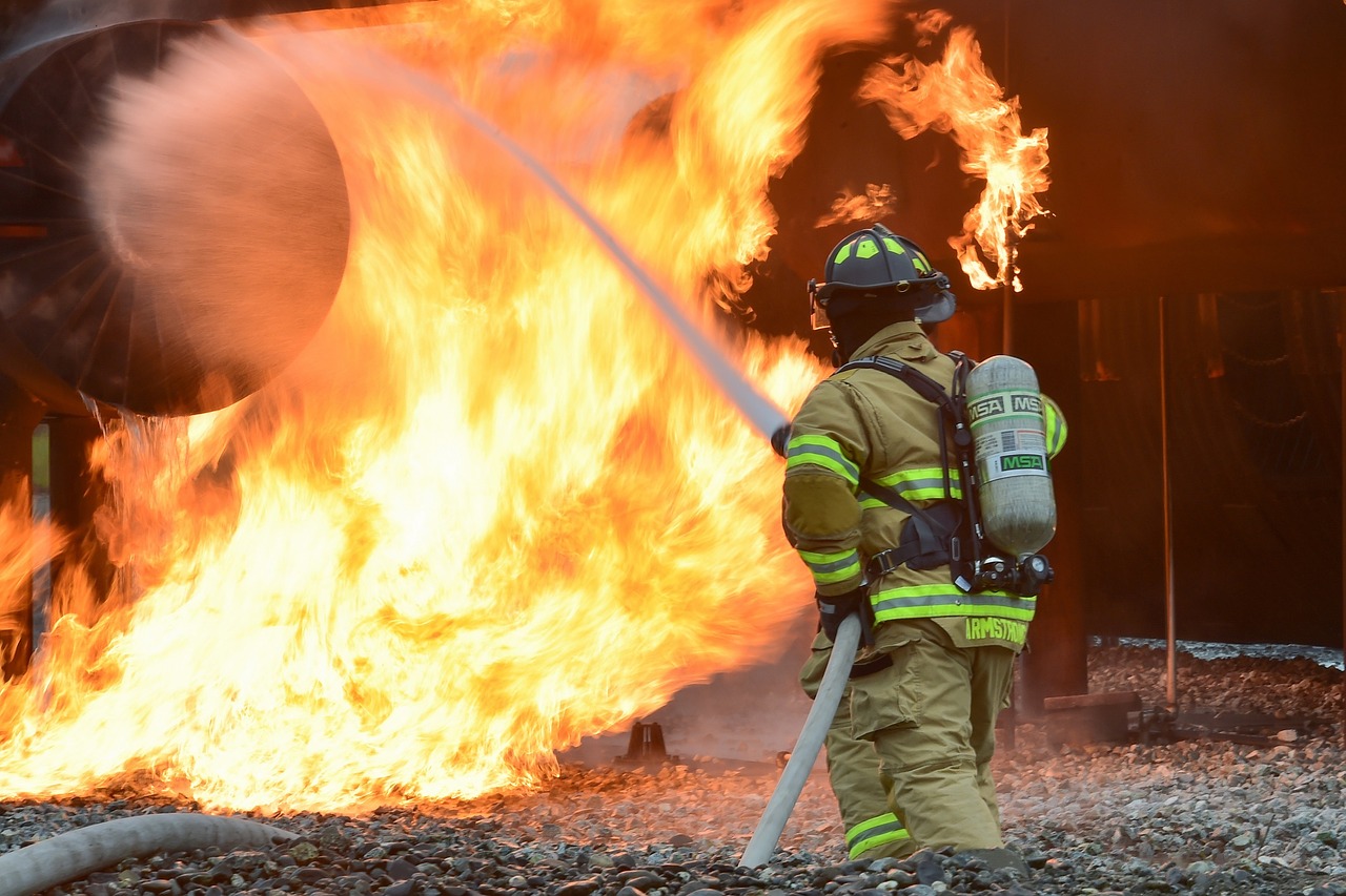 firefighter training live free photo