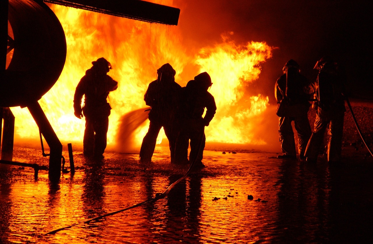 firefighter training live free photo