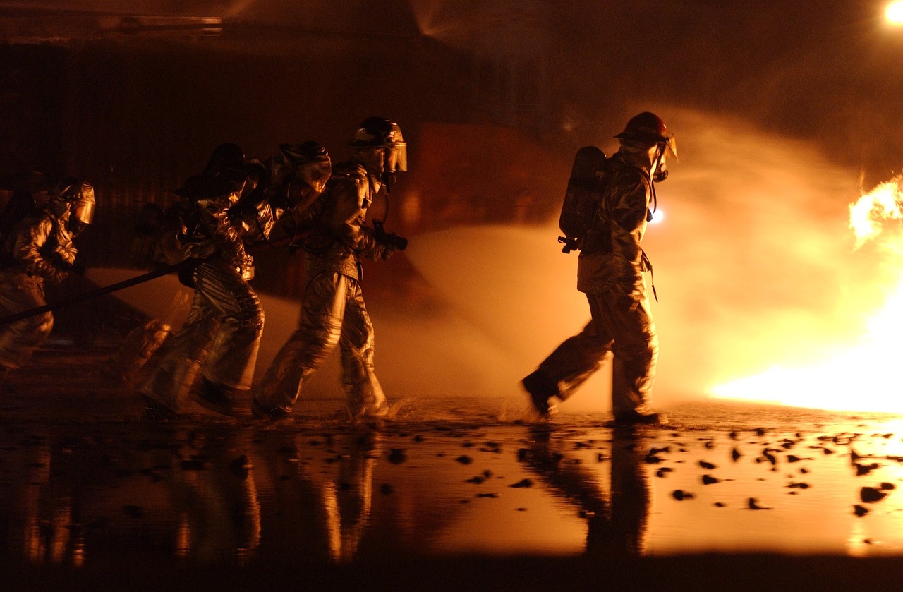 firefighter training live free photo