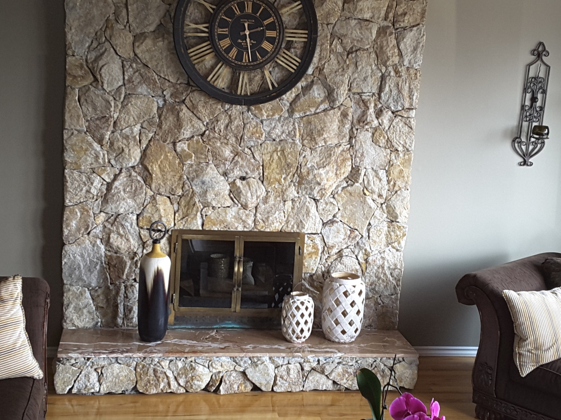 fireplace living room free photo