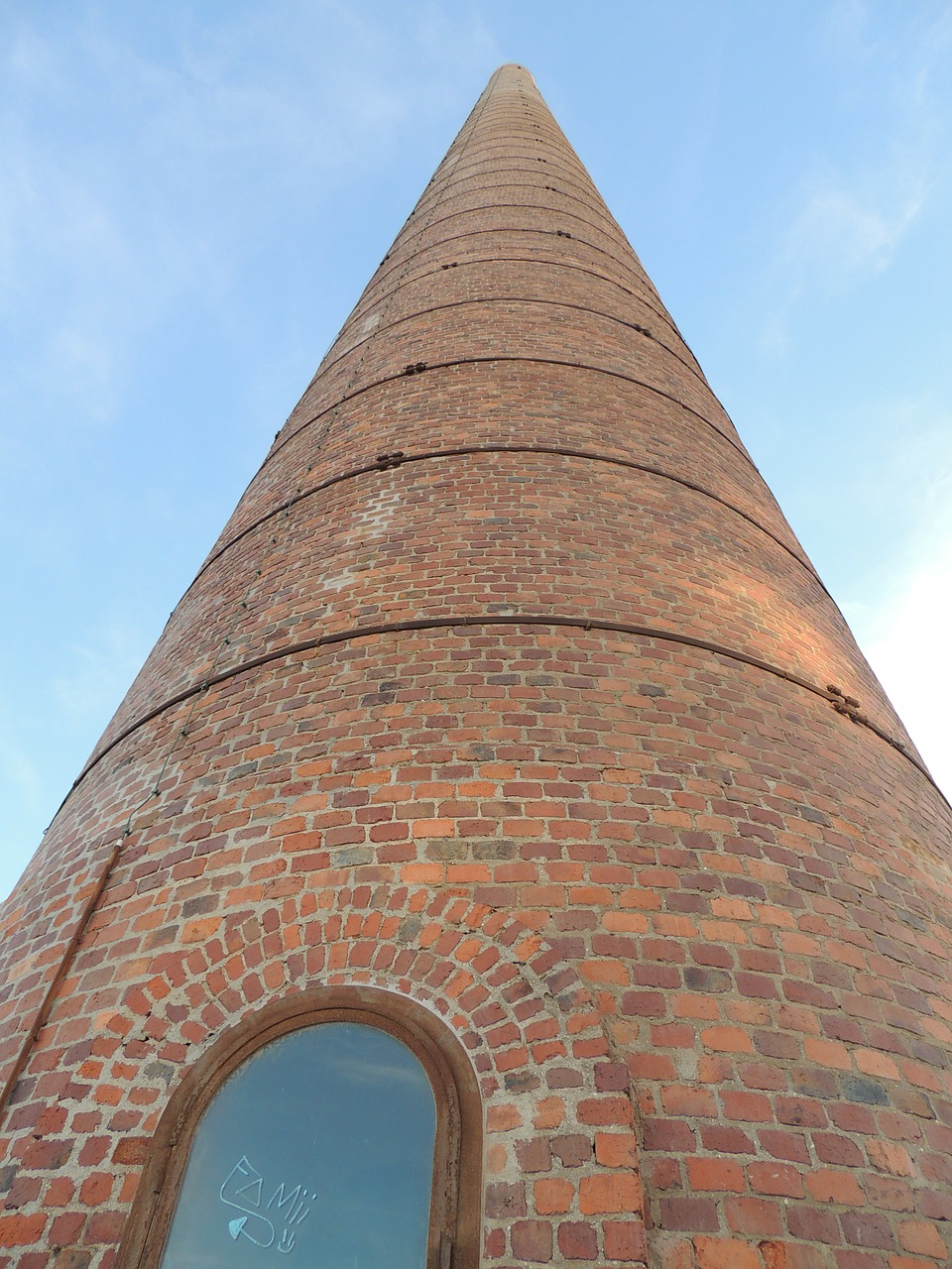 fireplace tower sky free photo