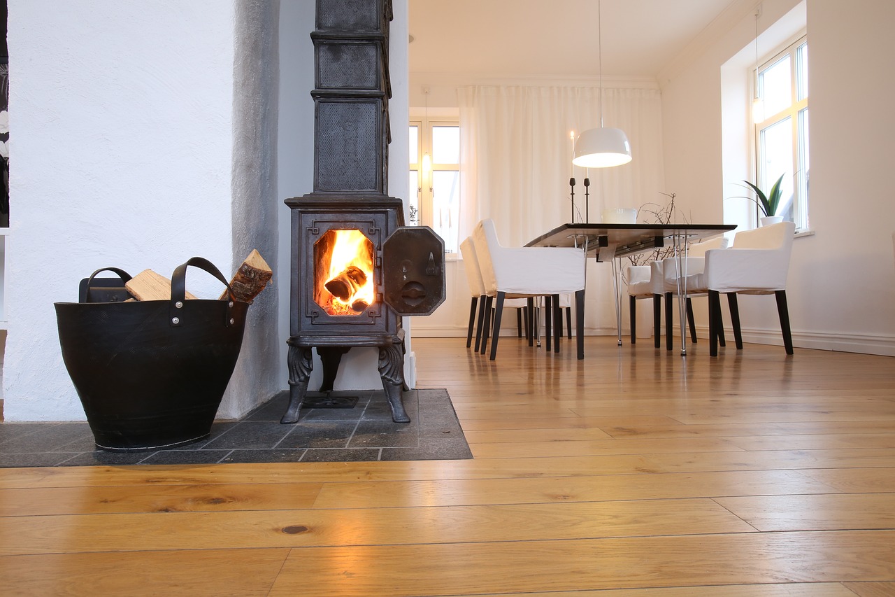 fireplace cast iron fireplace scandinavian design free photo