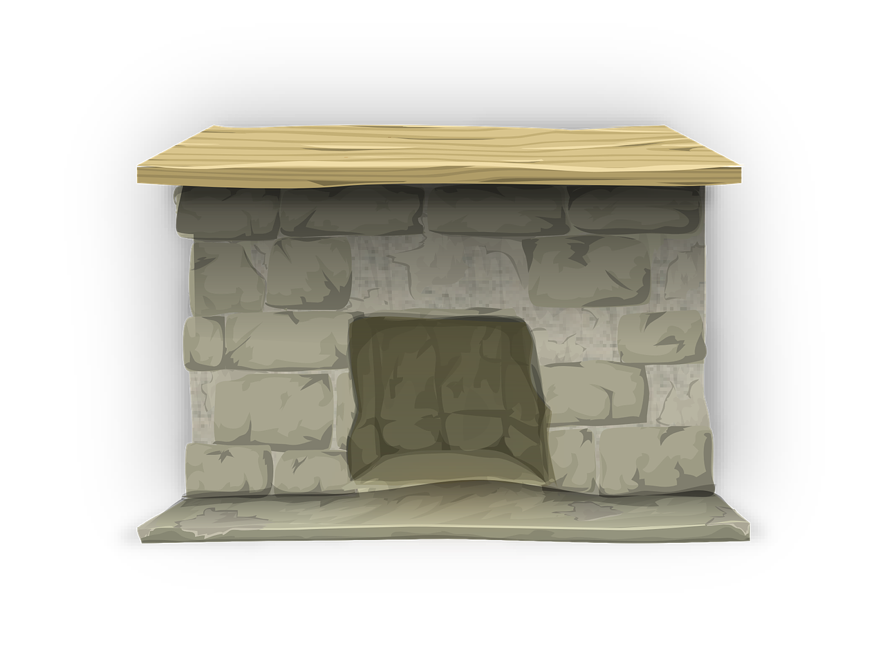 fireplace brick stone free photo