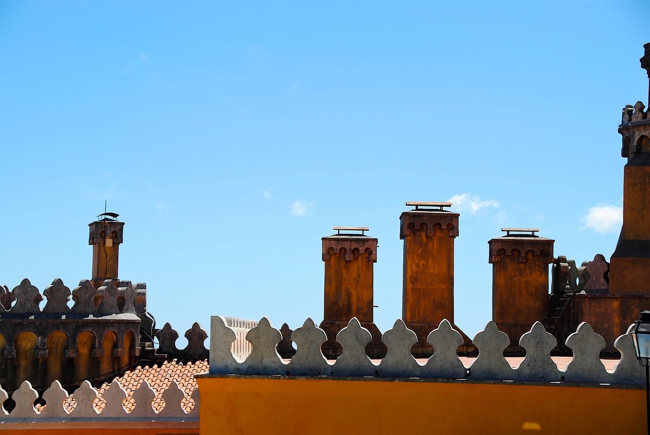 fireplaces portugal sintra free photo