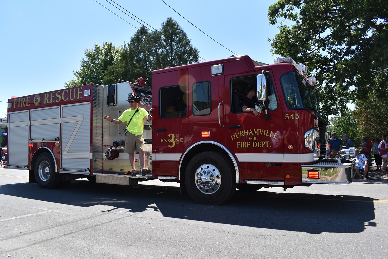 firetruck fire truck free photo