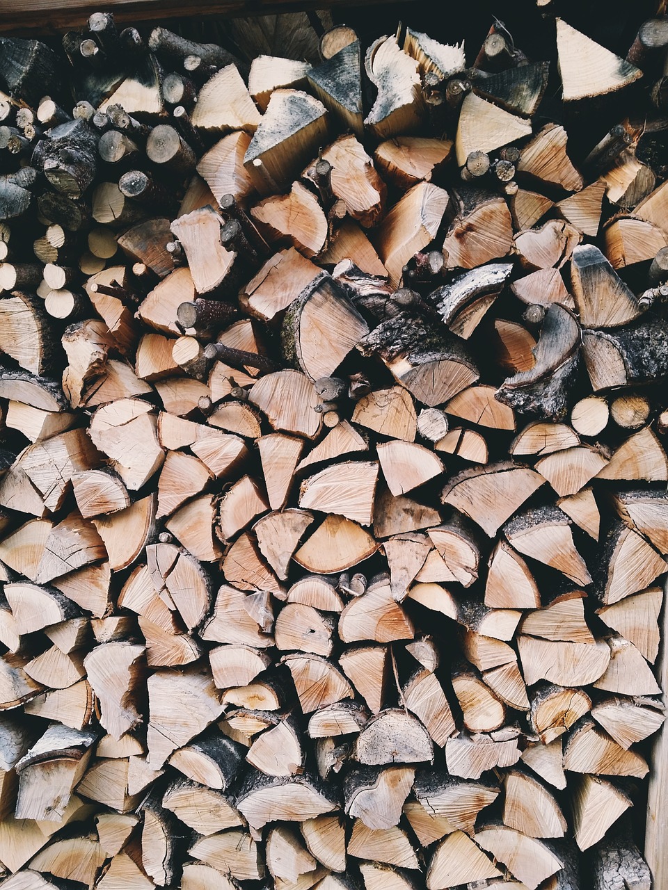 firewood log material free photo