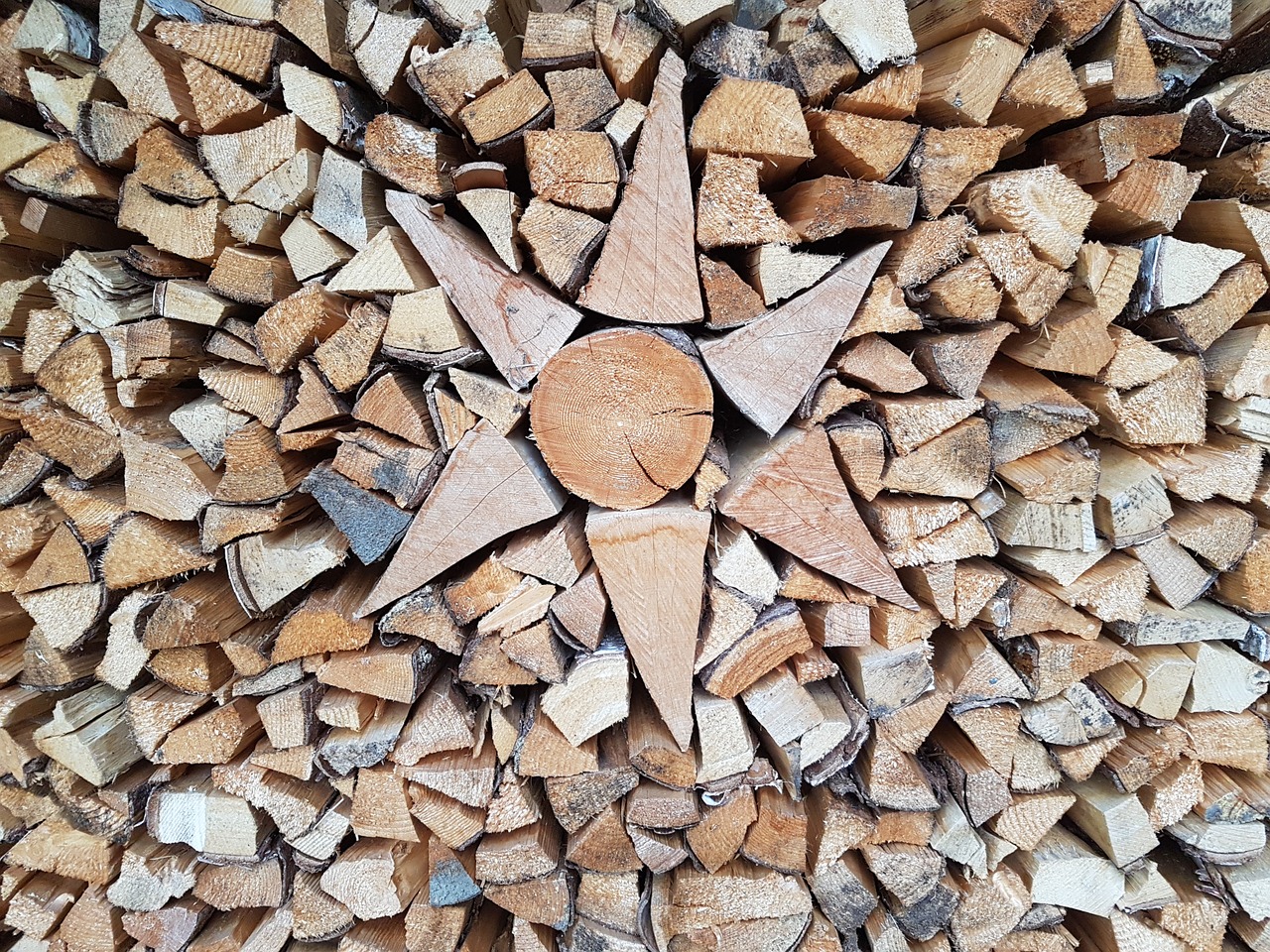 firewood log holzstapel free photo