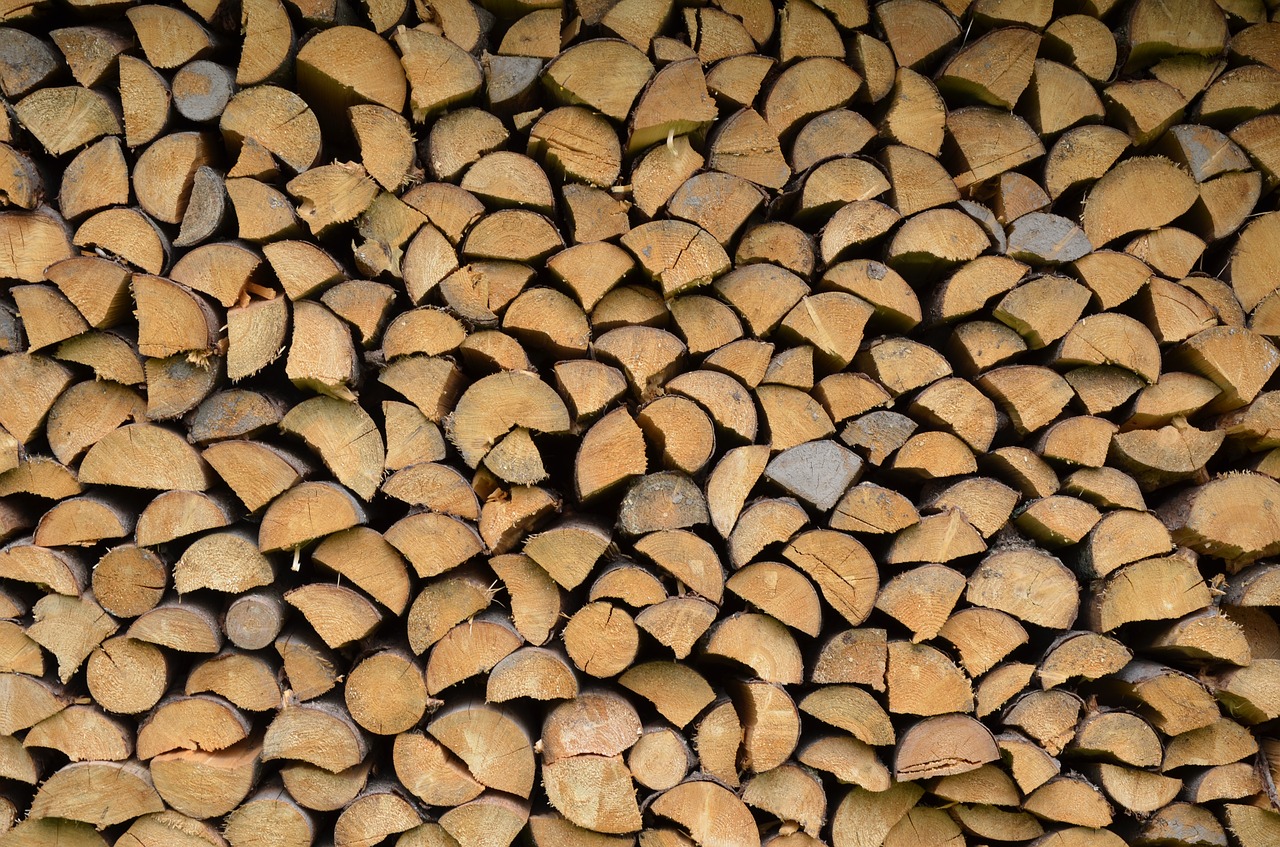 firewood logs billet free photo