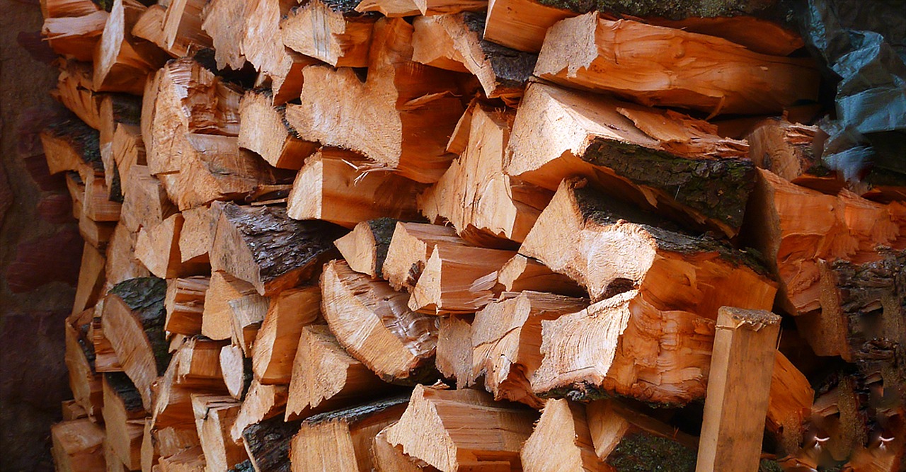 firewood wood fireplace free photo