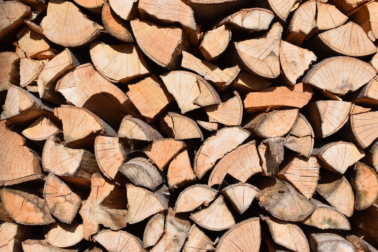 firewood holzstapel tribe free photo