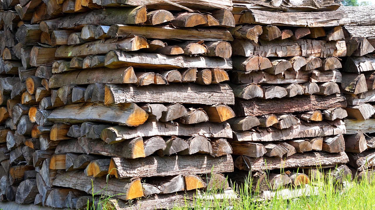 firewood  wood  holzstapel free photo