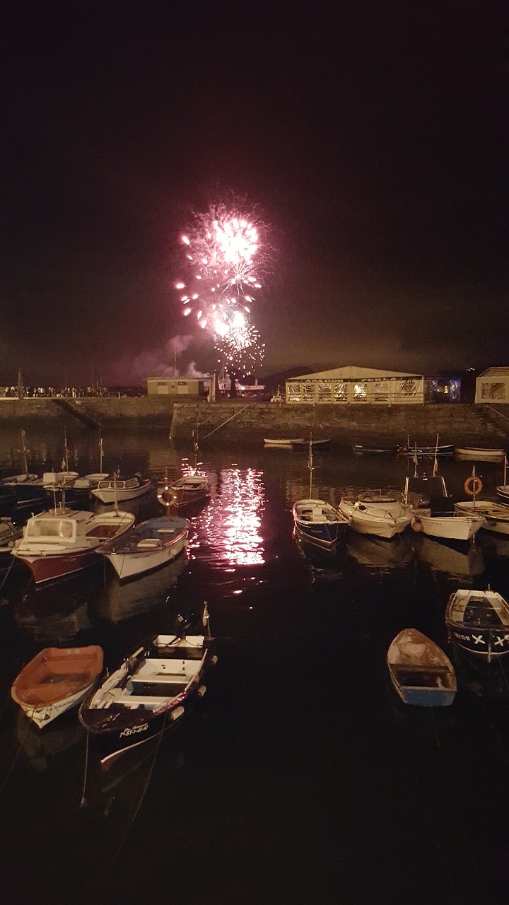 firework fuegos atificiales cantabria free photo