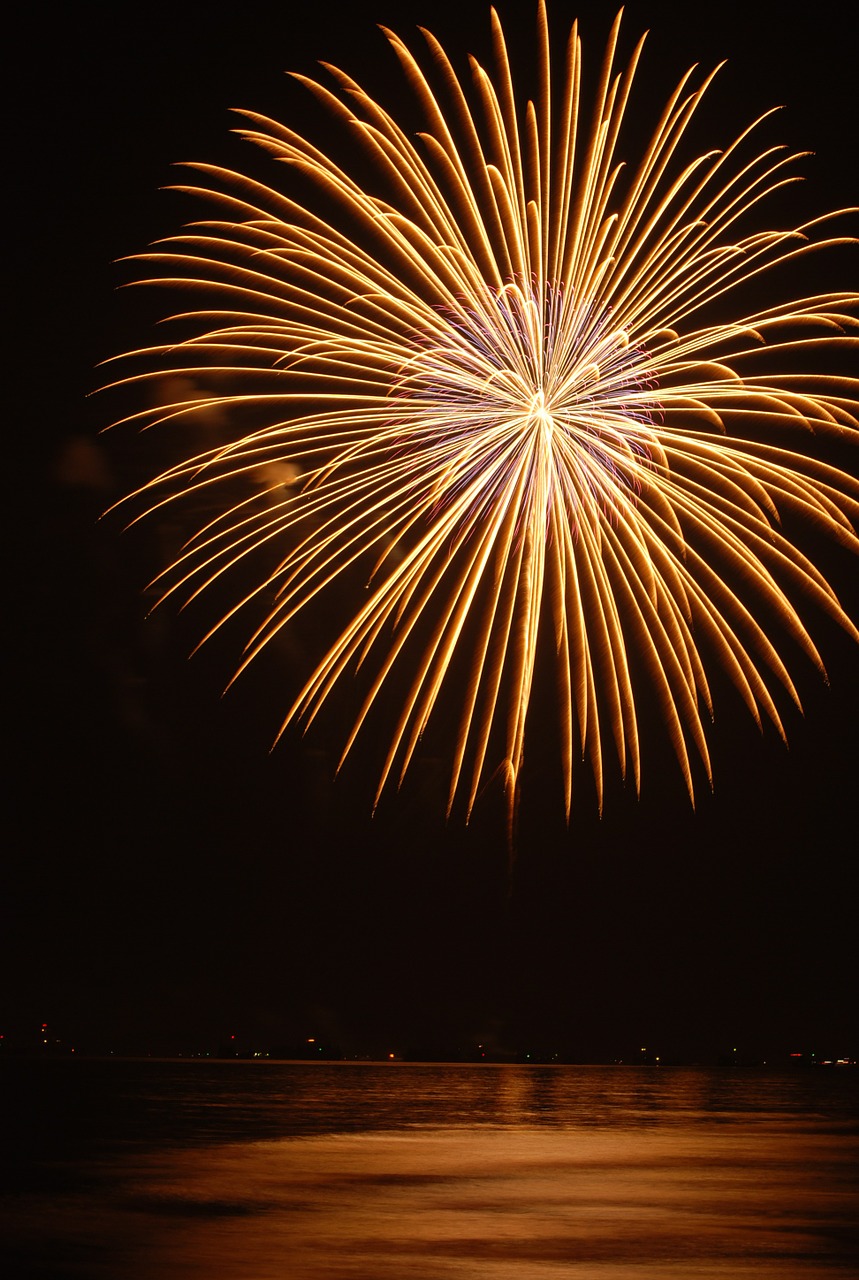 firework festival thailand free photo