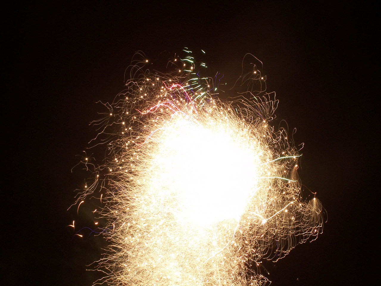 firework night light free photo