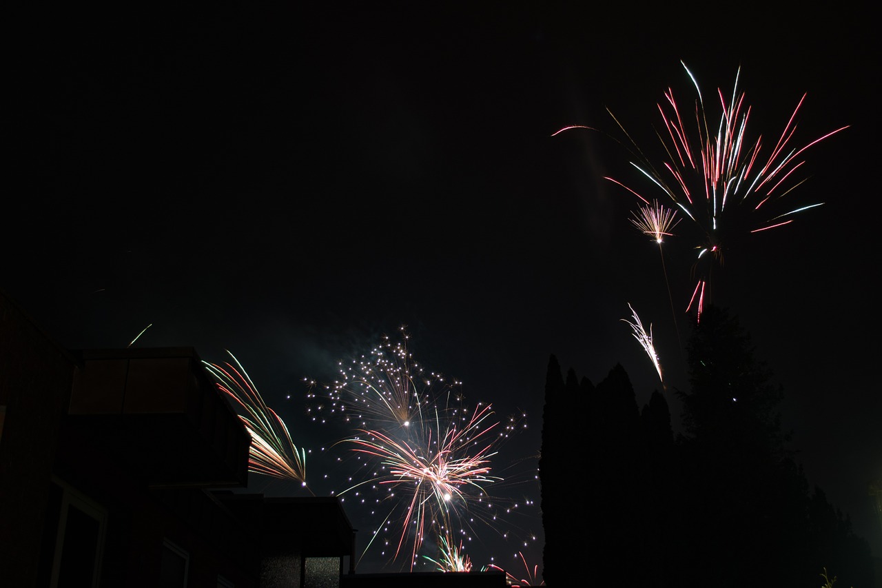 fireworks rocket new year's eve free photo