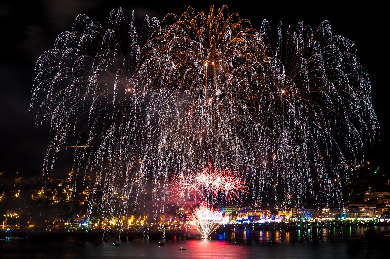 fireworks national holiday 14 july free photo