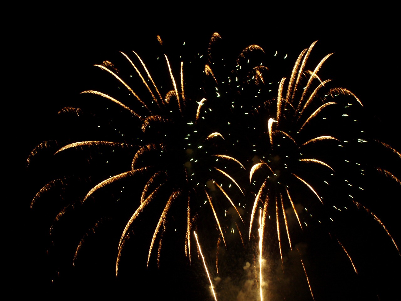 fireworks night light free photo