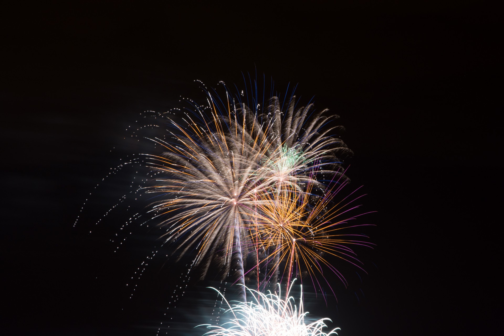 fireworks color july free photo
